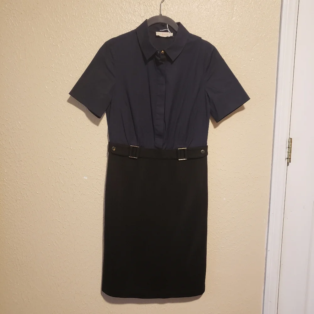Tory Burch Dress Loretta‎ Wool Blend Size Small